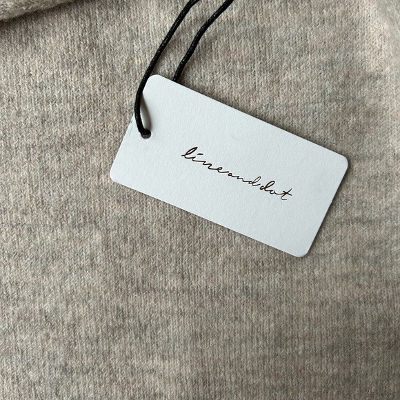 NWT Shopbop Line & Dot Calli Midi Sweater Dress in Taupe - XS - Picture 9 of 14